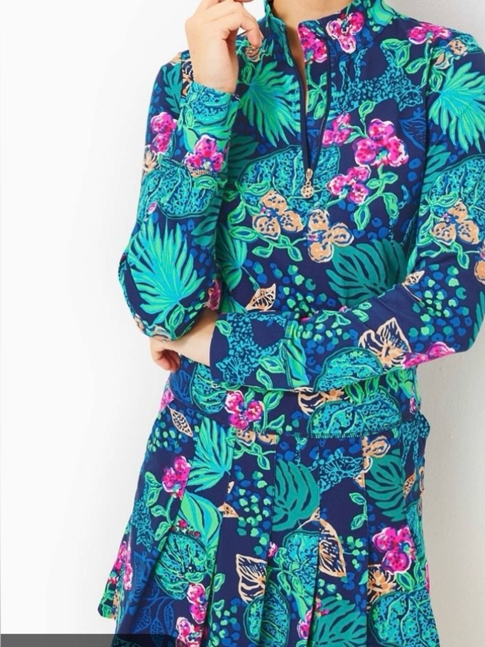 Lilly Pulitzer Luxletic Life of the Party Dress